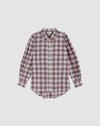 chemise longue khadi carreaux Émile et Ida Luberon coton