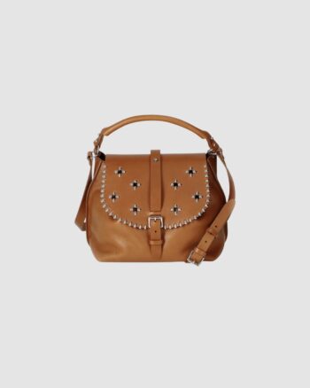 sac Eddie Rock Herbert Frère Sœur camel cuir