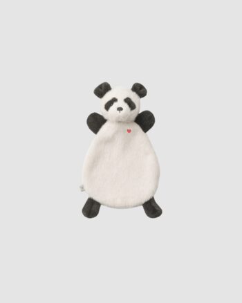 Doudou Panda Roy Liewood Sandy Dark Grey en polyester recyclé