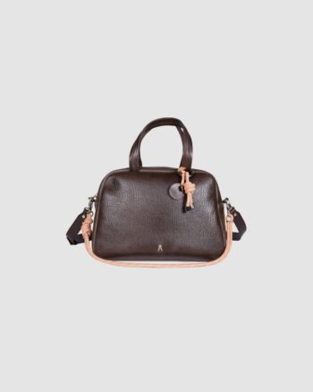 Made Bubble Brun Craie Studio sac en cuir d’agneau bubble brun