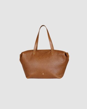 Sac Cloud L Bubble Havana Craie Studio en cuir souple