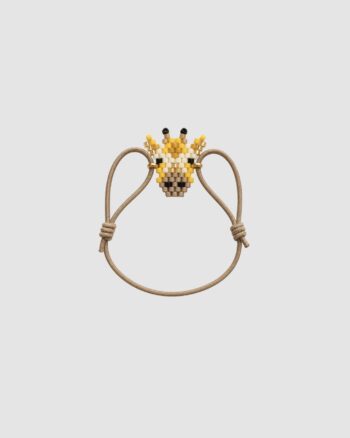 Bracelet enfant à perles girafe élastique ajustable pour enfant