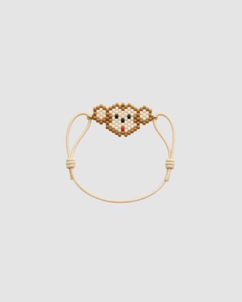 Bracelet enfant à perles Monkey élastique ajustable pour enfant