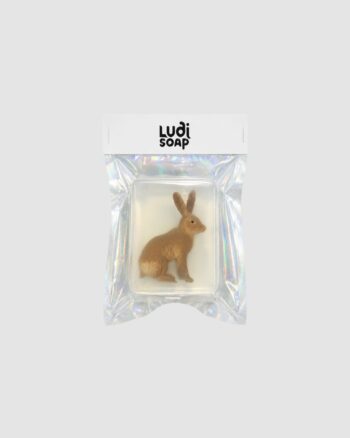 Savon Lièvre Ludi Soap avec figurine surprise pour enfant