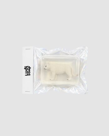 Savon Lionceau Blanc Ludi Soap avec figurine surprise pour enfant