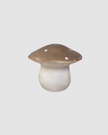 Lampe Champignon Moyen Chocolat Egmont Toys veilleuse enfant artisanale