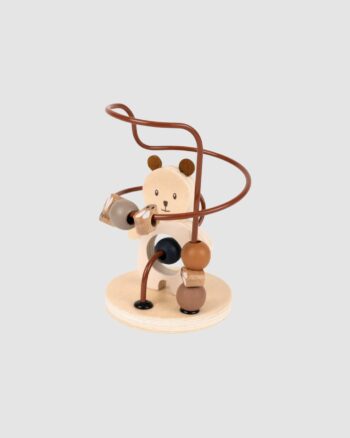 Boulier Labyrinthe Marcel l’Ours Egmont Toys jeu d’éveil en bois dès 12 mois