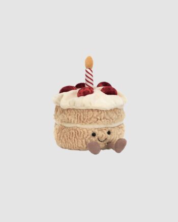 Amuseables Birthday Cake Jellycat peluche gâteau d’anniversaire avec bougie