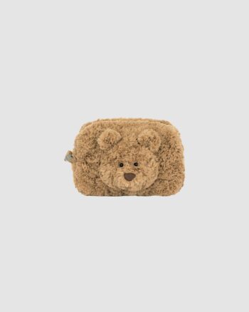 Trousse Bartholomew Bear Pouch Jellycat trousse ours marron douce enfant