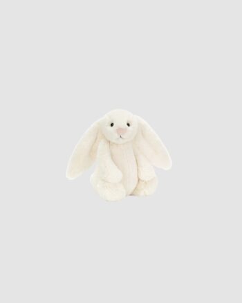 Bashful Cream Bunny Little Jellycat peluche lapin crème 18 cm
