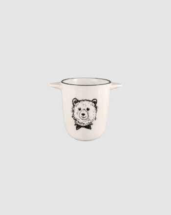 Timbale Ourson Maison Roussot en porcelaine de Limoges