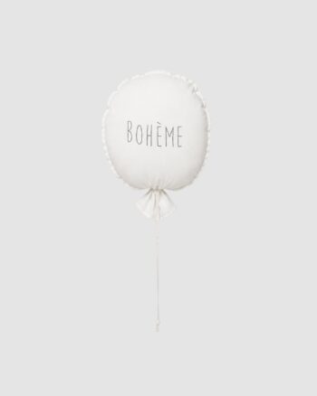 Ballon décoratif Bohème blanc – Petit Picotin
