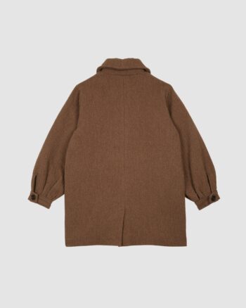 Manteau Elvin châtaigne Émile et Ida vue dos