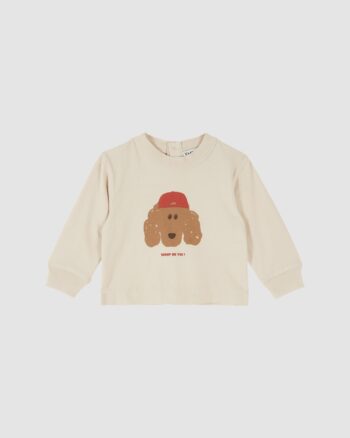 T-shirt manches longues Chien Farine Émile et Ida enfant