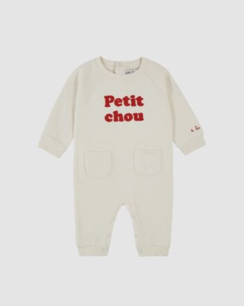 Combinaison bébé Petit Chou écru Émile et Ida