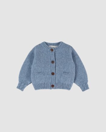 Cardigan bleu enfant Émile et Ida coloris Lac