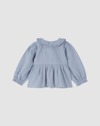 Blouse smockée Lac bébé Émile et Ida vue de dos
