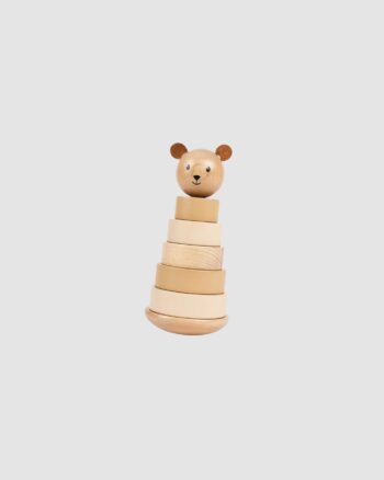 Pyramide à empiler en bois Ours Marcel Egmont Toys