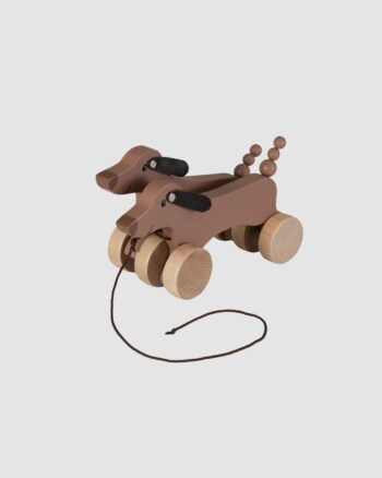 Chiens à tirer en bois Edward Egmont Toys