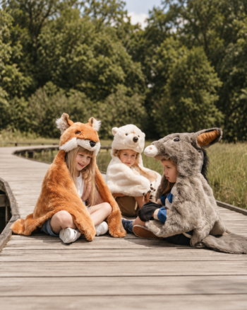 Déguisement âne Wild and Soft avec des enfants