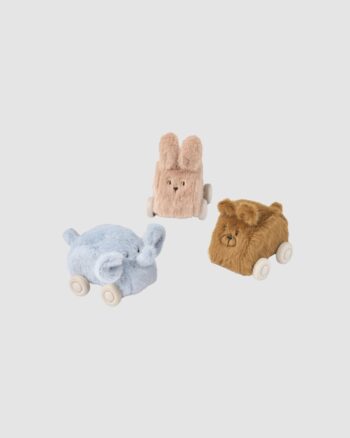 Lot de 3 voitures en peluche Ansel Pale Tuscany Mix Liewood