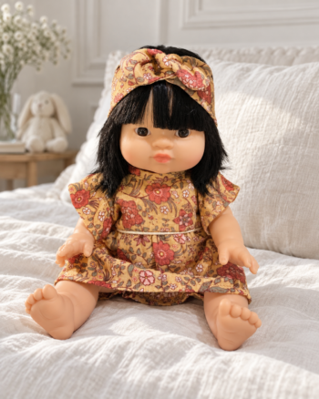 Poupée avec robe Daisy Minikane Bal d’Automne