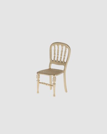 Chaise miniature souris Maileg Gold
