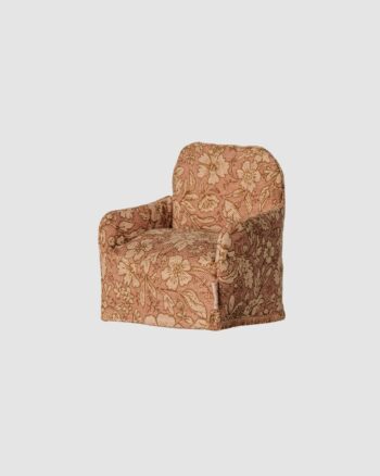 Fauteuil souris fleurs Maileg vue de face