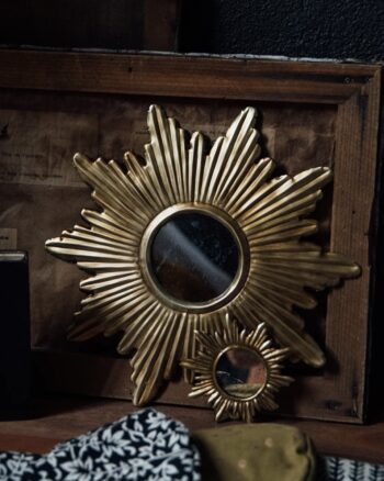 Miroir Soleil Petit Boncoeurs en décoration