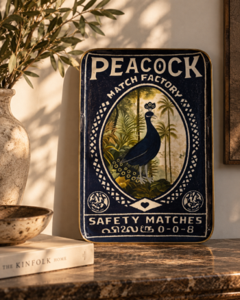 Plateau Réception Peacock Boncoeurs en décoration