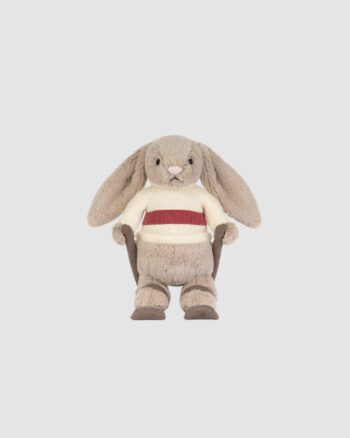 Peluche Bashful Bunny Gold Medal Ski Jellycat vue de face