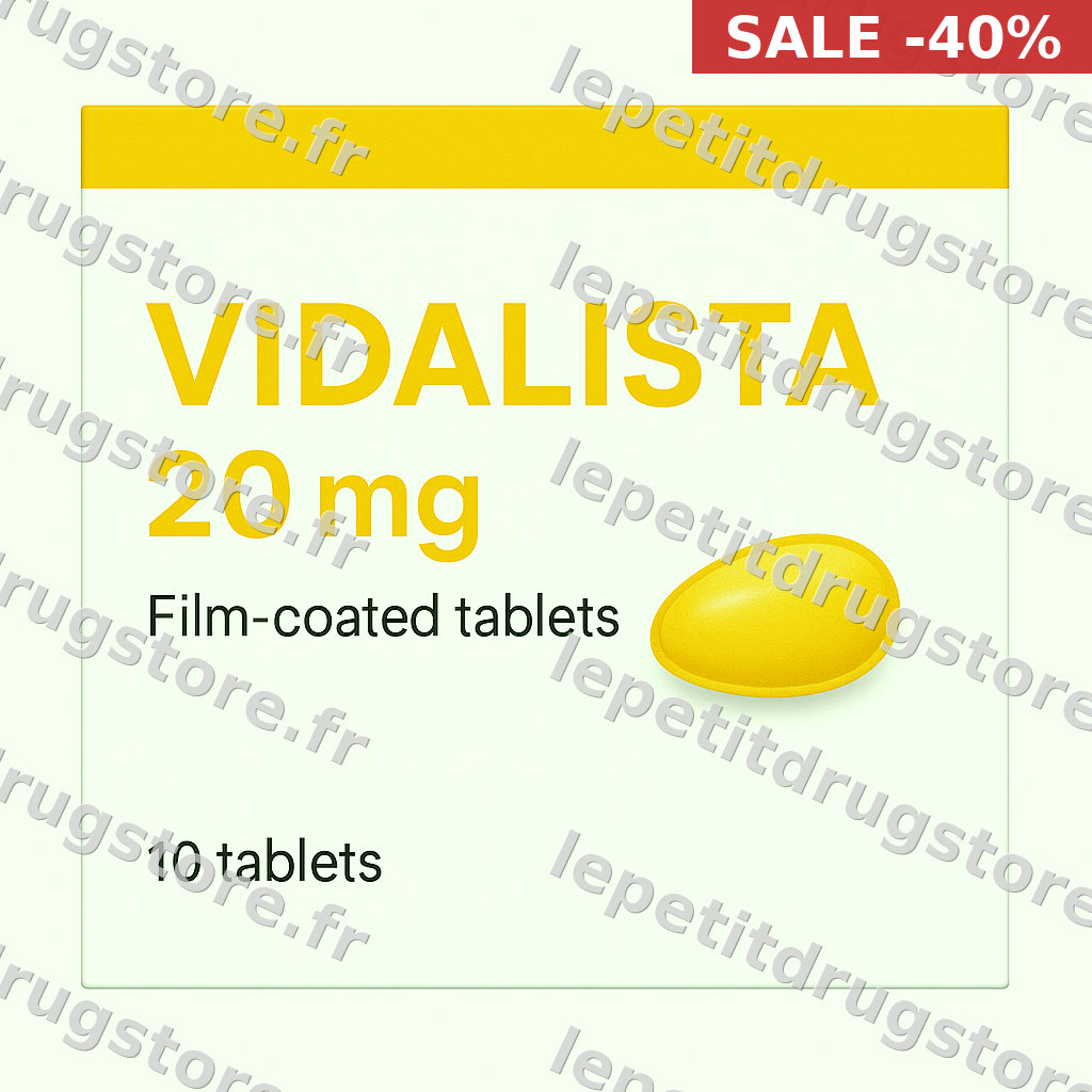 Acheter Vidalista 5mg générique en ligne au meilleur prix